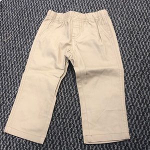 Khaki little boys pants